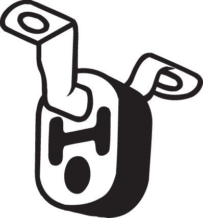 BOSAL Gummistreifen, Abgasanlage (255-230)