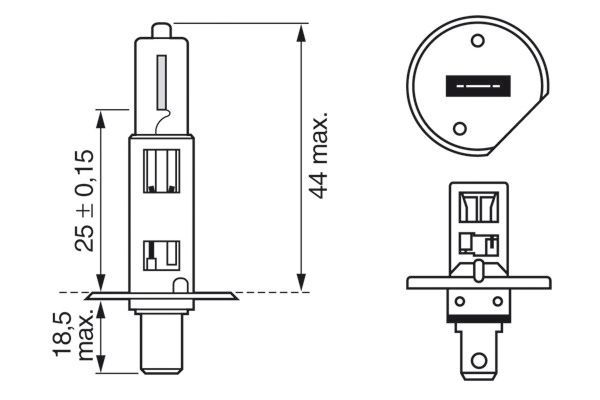BOSCH Glühlampe, Fernscheinwerfer (1 987 301 051) BOSCH Glühlampe, Fernscheinwerfer (1 987 301 051)