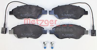 METZGER Bremsbelagsatz, Scheibenbremse (1170615)