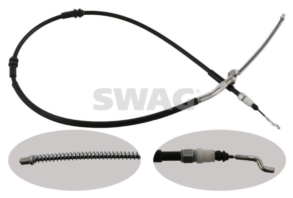 SWAG Seilzug, Feststellbremse (30 93 6712)