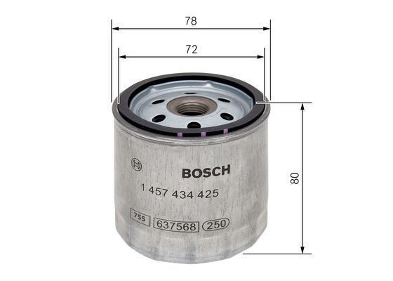 BOSCH Kraftstofffilter (1 457 434 425)