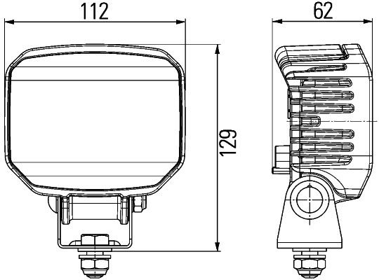 HELLA Arbeitsscheinwerfer (1GA 996 288-171)