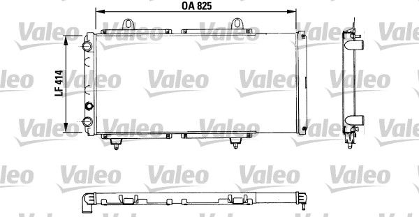 VALEO Kühler, Motorkühlung (883765)