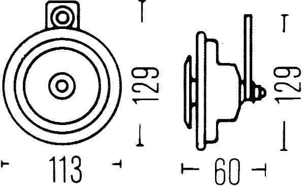 HELLA Horn (3BA 922 200-817)