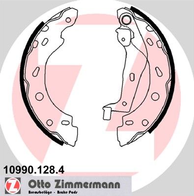 ZIMMERMANN Bremsbackensatz (10990.128.4)