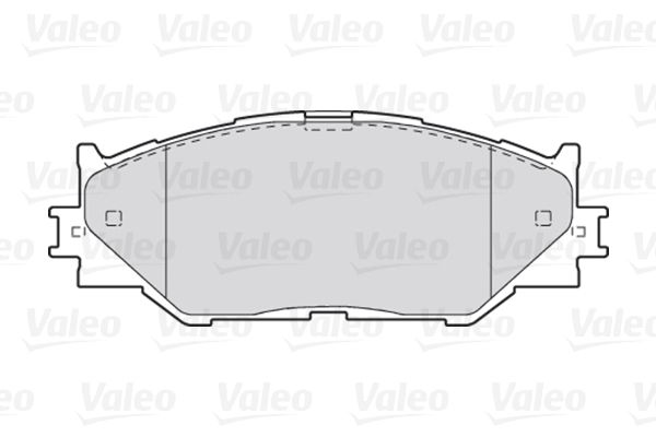 VALEO Bremsbelagsatz, Scheibenbremse (301035)