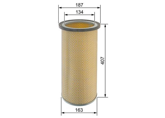 BOSCH Sekundärluftfilter (1 457 433 203)