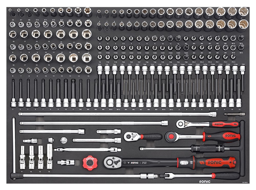 Bundle: Werkstattwagen NEXT S12XD gefüllt 723-tlg (Heavy Duty) & Launch CRP 129 EVO