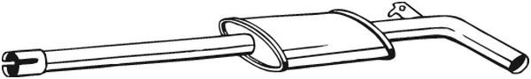 BOSAL Mittelschalldämpfer (200-531) Thumbnail