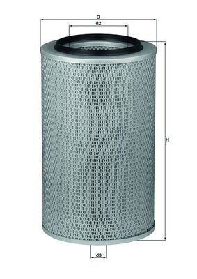 KNECHT Luftfilter (LX 227)