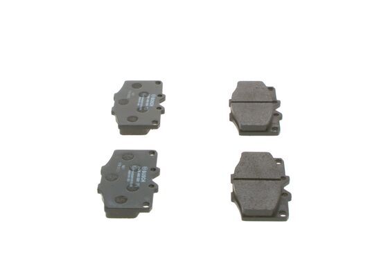 BOSCH Bremsbelagsatz, Scheibenbremse (0 986 468 520)