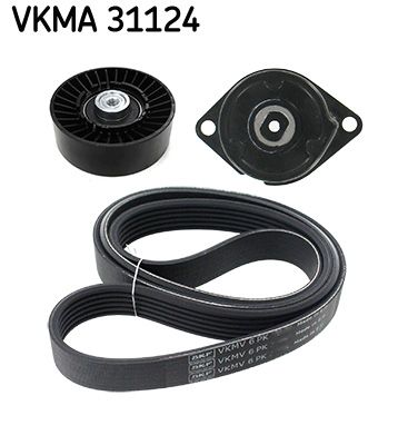 SKF Keilrippenriemensatz (VKMA 31124)