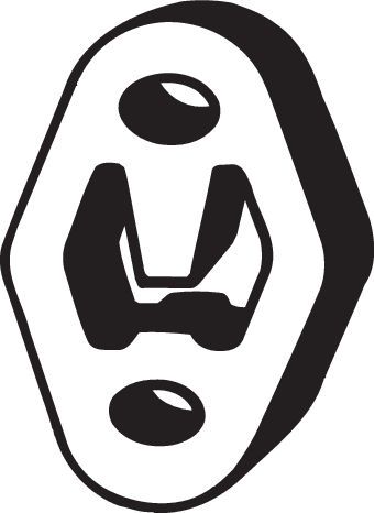 BOSAL Gummistreifen, Abgasanlage (255-017)