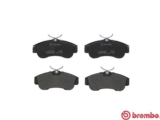 BREMBO Bremsbelagsatz, Scheibenbremse (P 56 022)