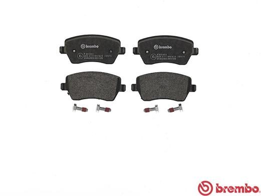 BREMBO Bremsbelagsatz, Scheibenbremse (P 68 033)