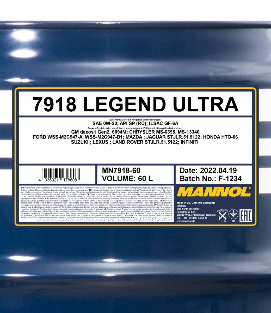 MN Legend Ultra 0W-20