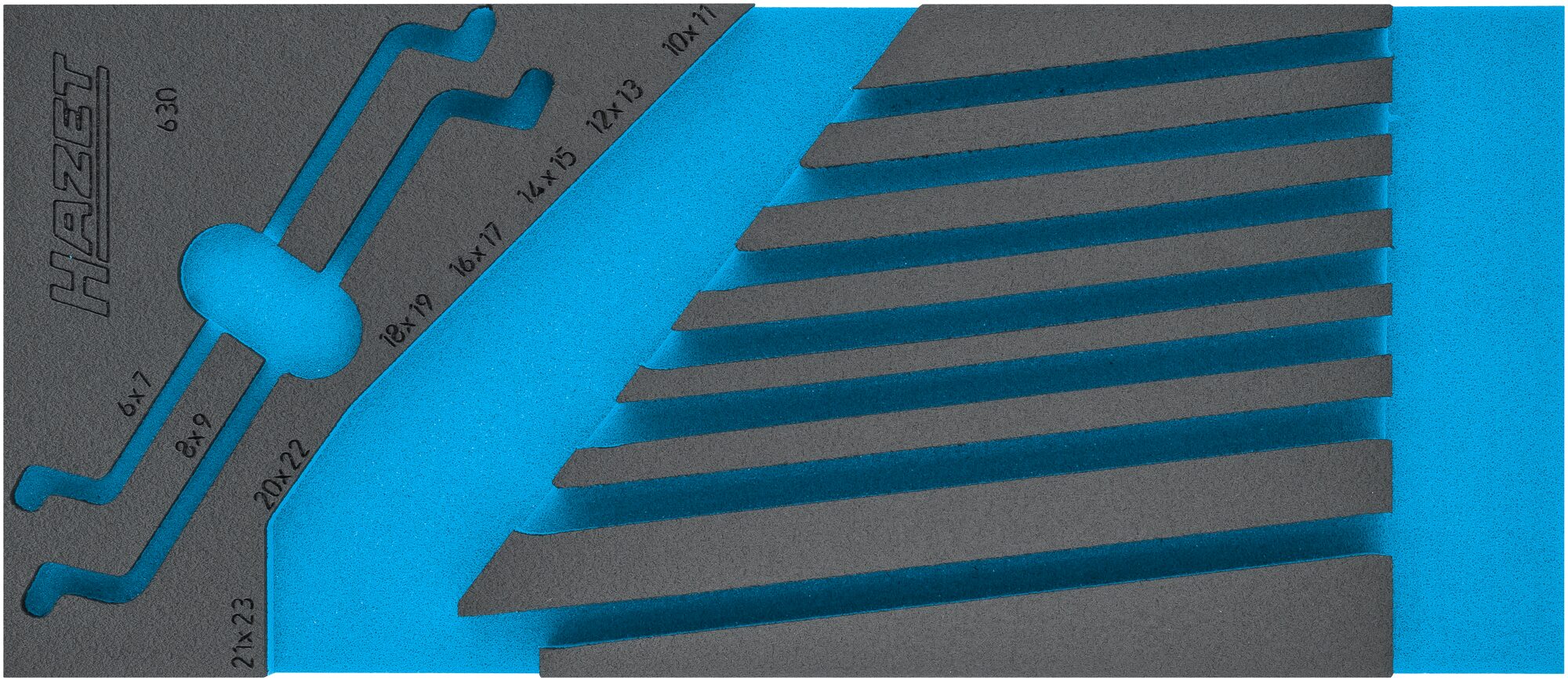 HAZET 2-Komponenten Weichschaum-Einlage 163-518L HAZET 2-Komponenten Weichschaum-Einlage 163-518L