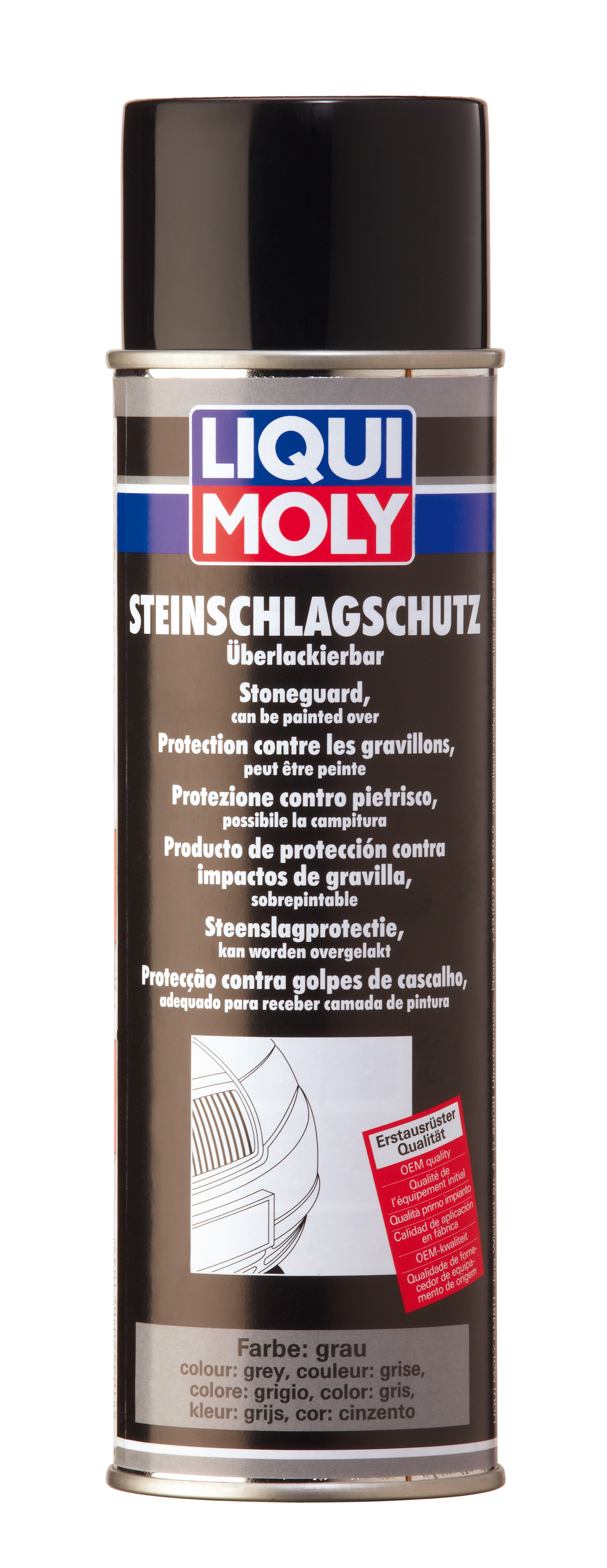LIQUI MOLY Steinschlagschutz grau, 500 ml (6105)