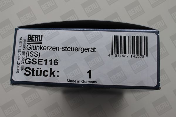 BorgWarner (BERU) Steuergerät, Glühzeit (GSE116) 4014427141570 GSE116