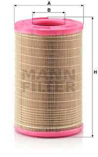 MANN-FILTER Luftfilter (C 25 730/1)