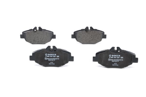 BOSCH Bremsbelagsatz, Scheibenbremse (0 986 494 285) BOSCH Bremsbelagsatz, Scheibenbremse (0 986 494 285)