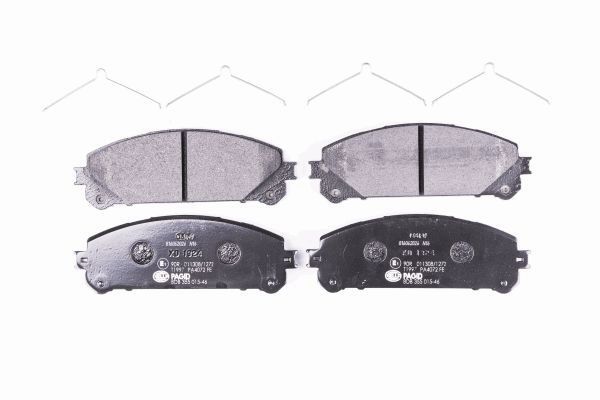 HELLA Bremsbelagsatz, Scheibenbremse (8DB 355 015-461)