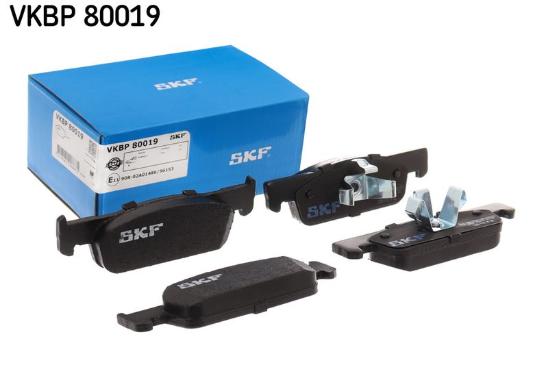 SKF Bremsbelagsatz, Scheibenbremse (VKBP 80019) SKF Bremsbelagsatz, Scheibenbremse (VKBP 80019)