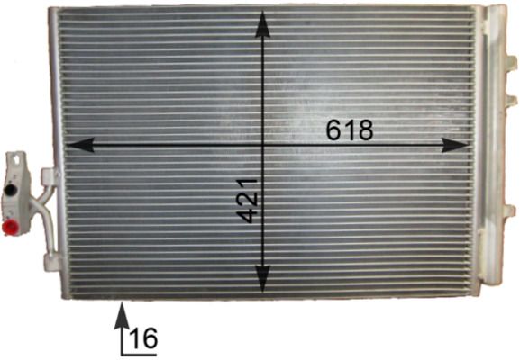 MAHLE Kondensator, Klimaanlage (AC 772 000P)
