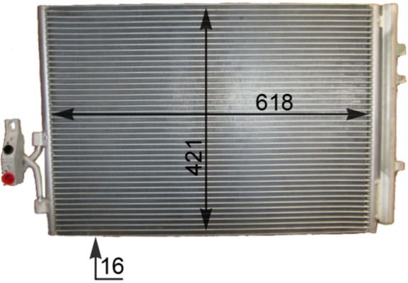 MAHLE Kondensator, Klimaanlage (AC 772 000P) 4057635026581 AC 772 000P