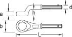 GEDORE Zugringschlüssel (6035540)