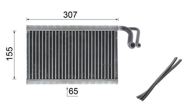 MAHLE Verdampfer, Klimaanlage (AE 68 000P) MAHLE Verdampfer, Klimaanlage (AE 68 000P)
