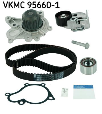 SKF Wasserpumpe + Zahnriemensatz (VKMC 95660-1) 7316574956272 VKMC 95660-1