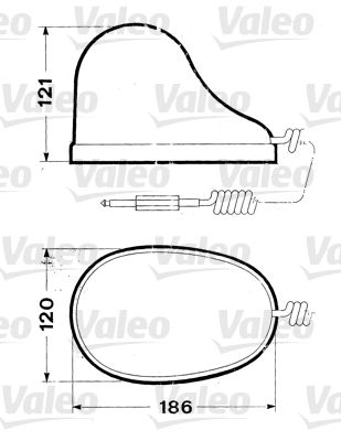 VALEO Rundumkennleuchte (084654)