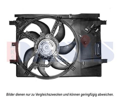 AKS DASIS Lüfter, Motorkühlung (088064N)