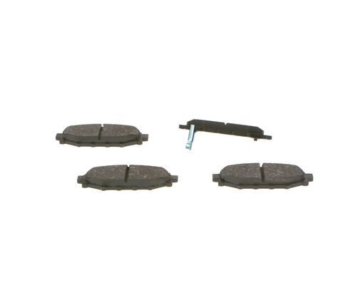 BOSCH Bremsbelagsatz, Scheibenbremse (0 986 494 444)