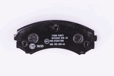 HELLA Bremsbelagsatz, Scheibenbremse (8DB 355 009-461)