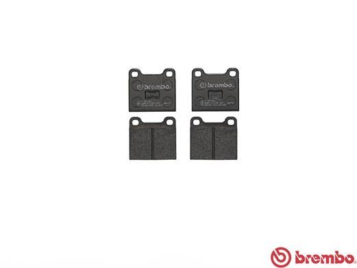BREMBO Bremsbelagsatz, Scheibenbremse (P 59 001)