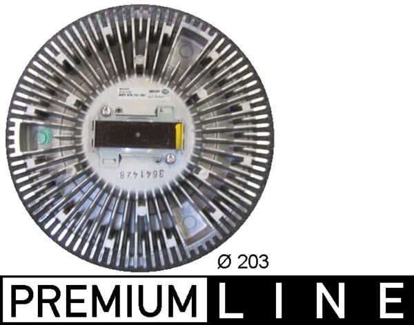 MAHLE Kupplung, Kühlerlüfter (CFC 37 000P) MAHLE Kupplung, Kühlerlüfter (CFC 37 000P)