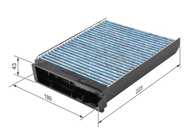 BOSCH Filter, Innenraumluft (0 986 628 502) BOSCH Filter, Innenraumluft (0 986 628 502)