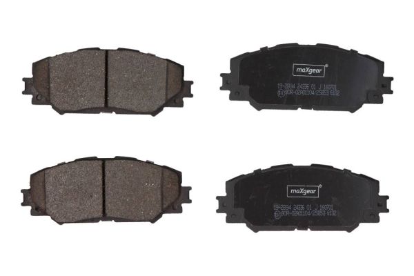 MAXGEAR Bremsbelagsatz, Scheibenbremse (19-2894)