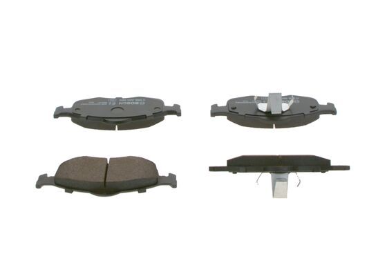 BOSCH Bremsbelagsatz, Scheibenbremse (0 986 460 969)