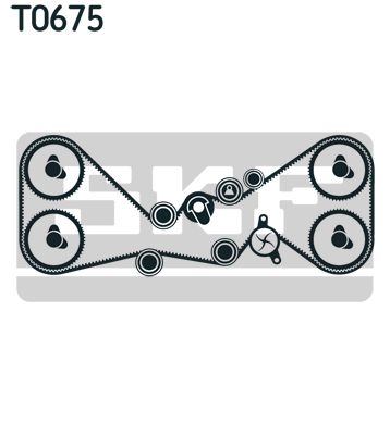 SKF Zahnriemensatz (VKMA 98115) SKF Zahnriemensatz (VKMA 98115)