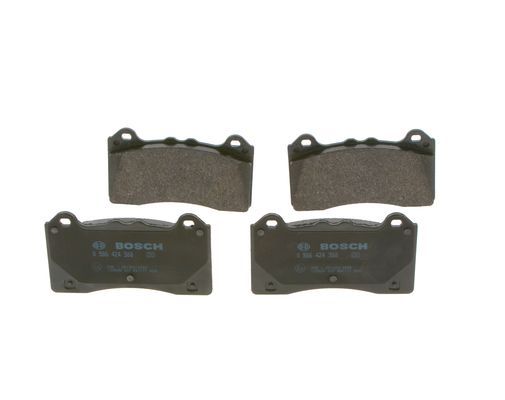 BOSCH Bremsbelagsatz, Scheibenbremse (0 986 424 388)