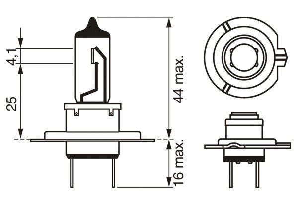 BOSCH Glühlampe, Fernscheinwerfer (1 987 302 772) BOSCH Glühlampe, Fernscheinwerfer (1 987 302 772)