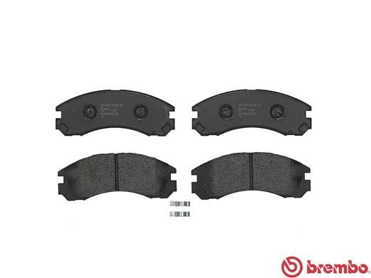 BREMBO Bremsbelagsatz, Scheibenbremse (P 61 089)