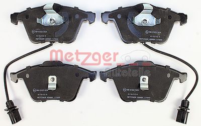 METZGER Bremsbelagsatz, Scheibenbremse (1170268)
