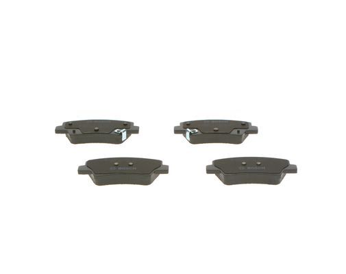BOSCH Bremsbelagsatz, Scheibenbremse (0 986 494 557)