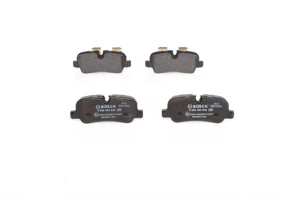 BOSCH Bremsbelagsatz, Scheibenbremse (0 986 494 636)