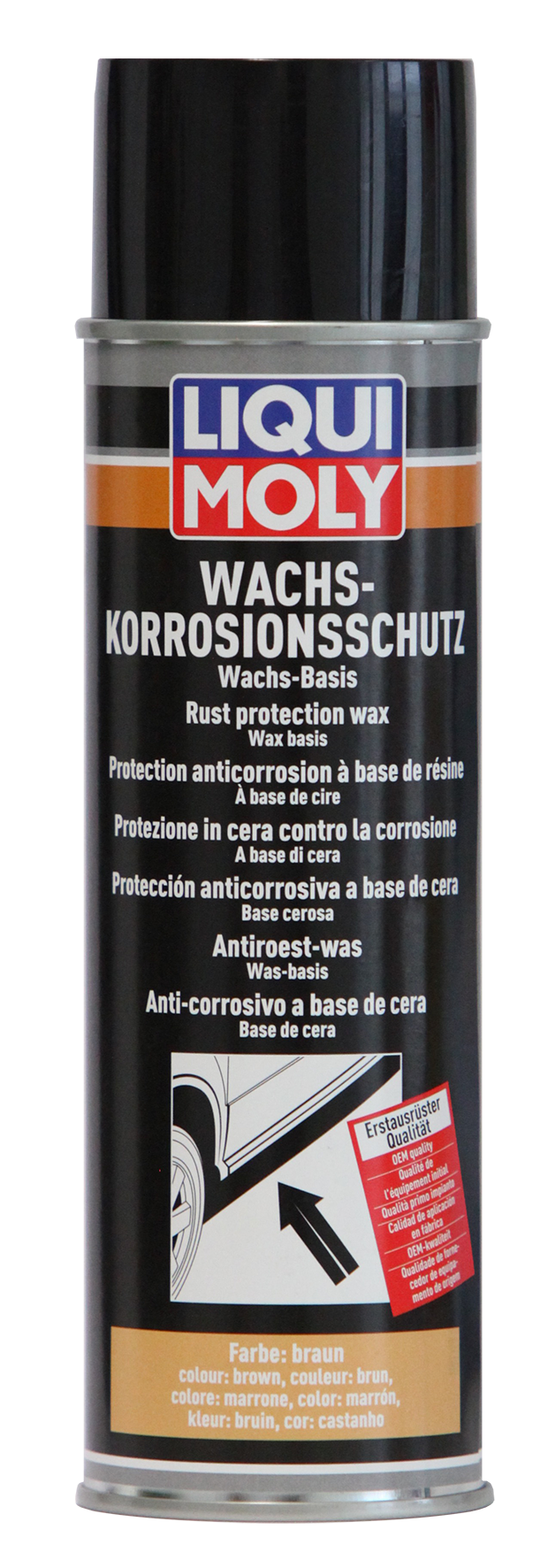 LIQUI MOLY Wachskorrosionsschutz braun, 500 ml (6103)