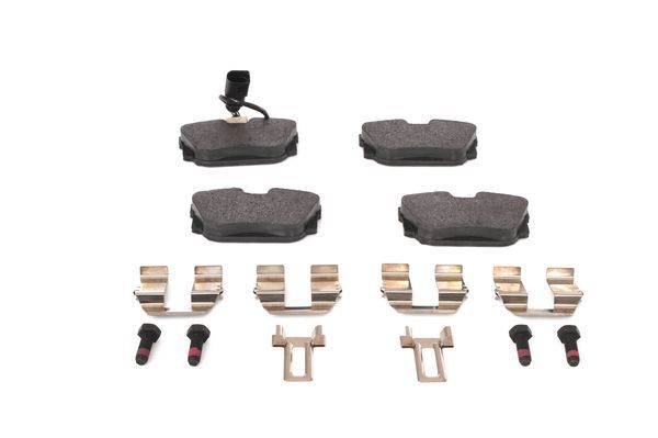 BOSCH Bremsbelagsatz, Scheibenbremse (0 986 494 619)